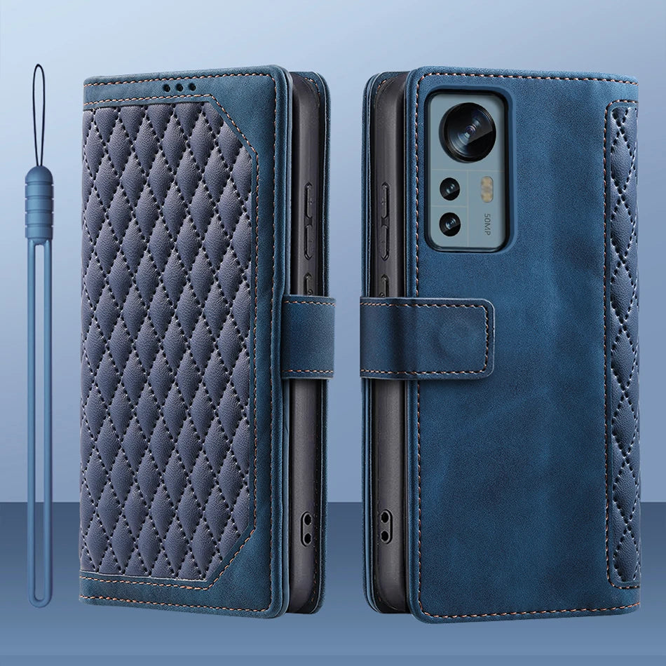 Xiaomi 12 Lite Leder Flip Wallet Hülle