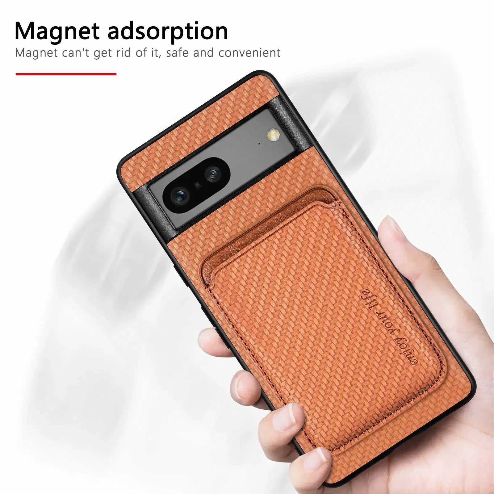 Magnetisches Kartenfach Case für Google Pixel 9 Pro XL