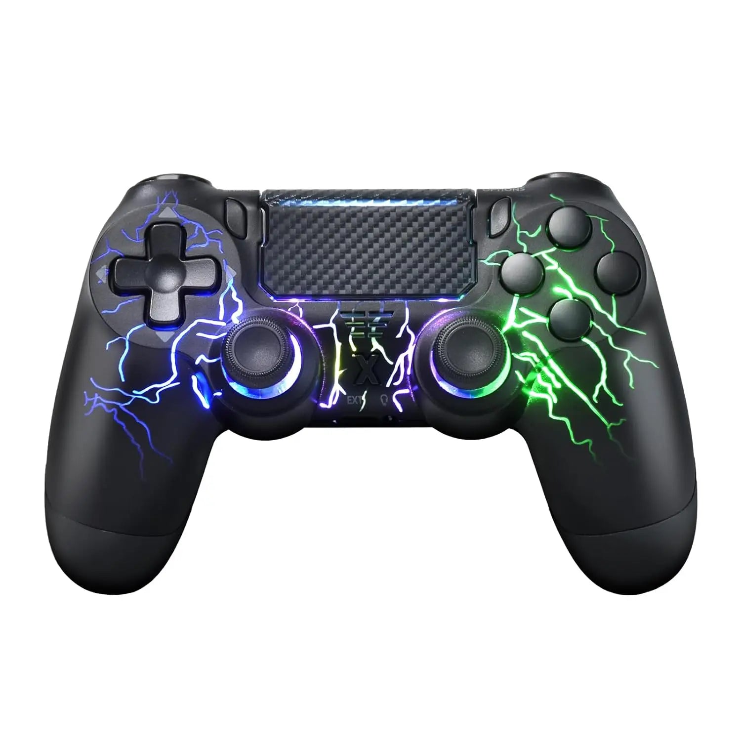 RGB Wireless Controller for PS4 & PC with Hall Joystick
