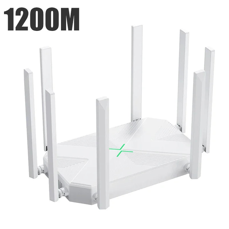 1200 Mbit/s WLAN Repeater mit 8 Antennen & Firewall