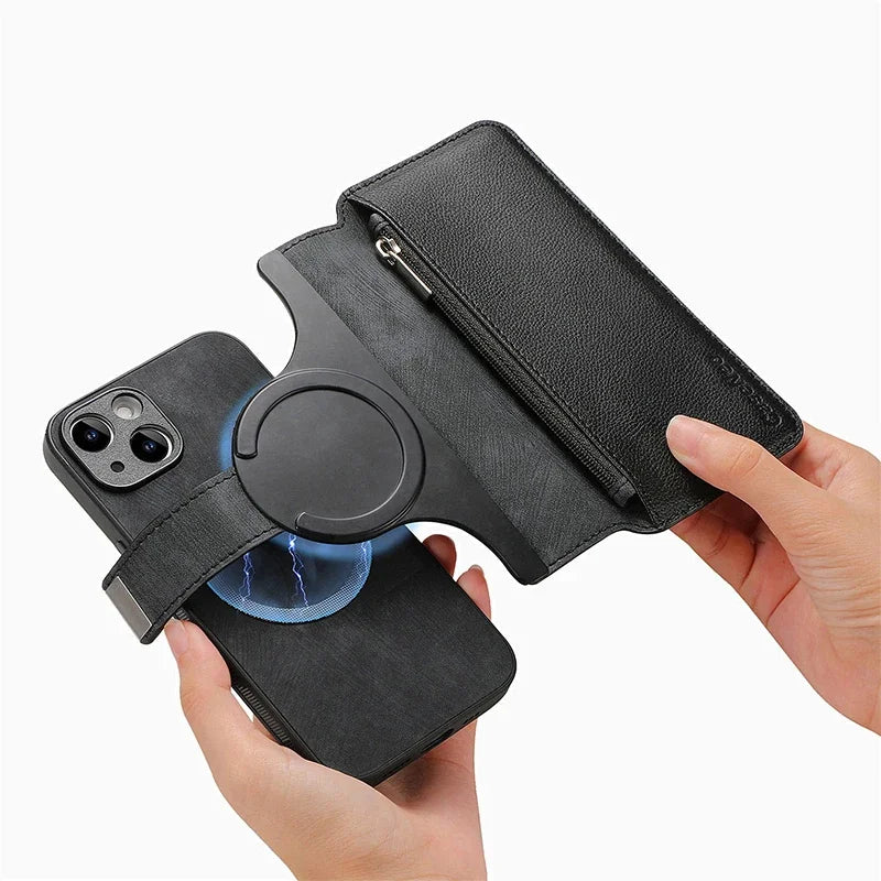 Magnetische 2-in-1 Brieftasche für iPhone 17