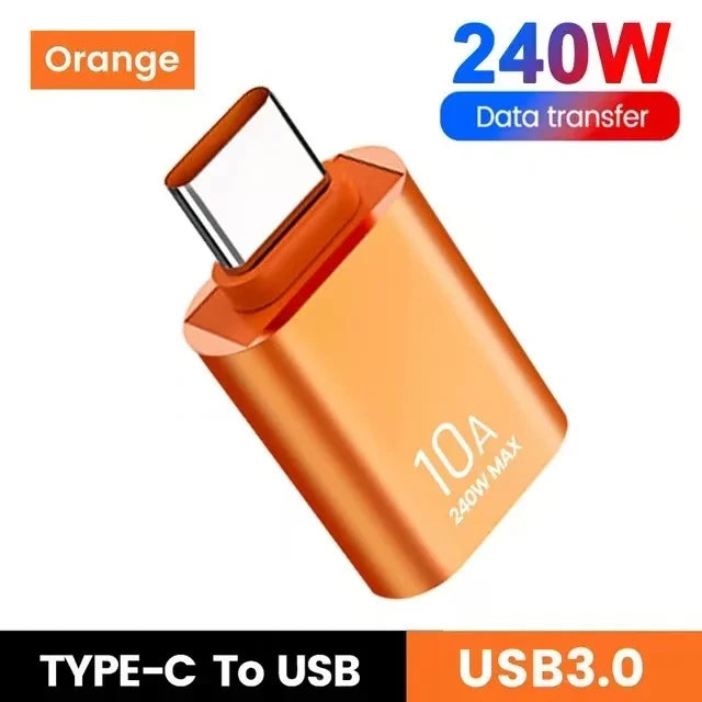 USB-zu-Typ-C Adapter 10A OTG Konverter