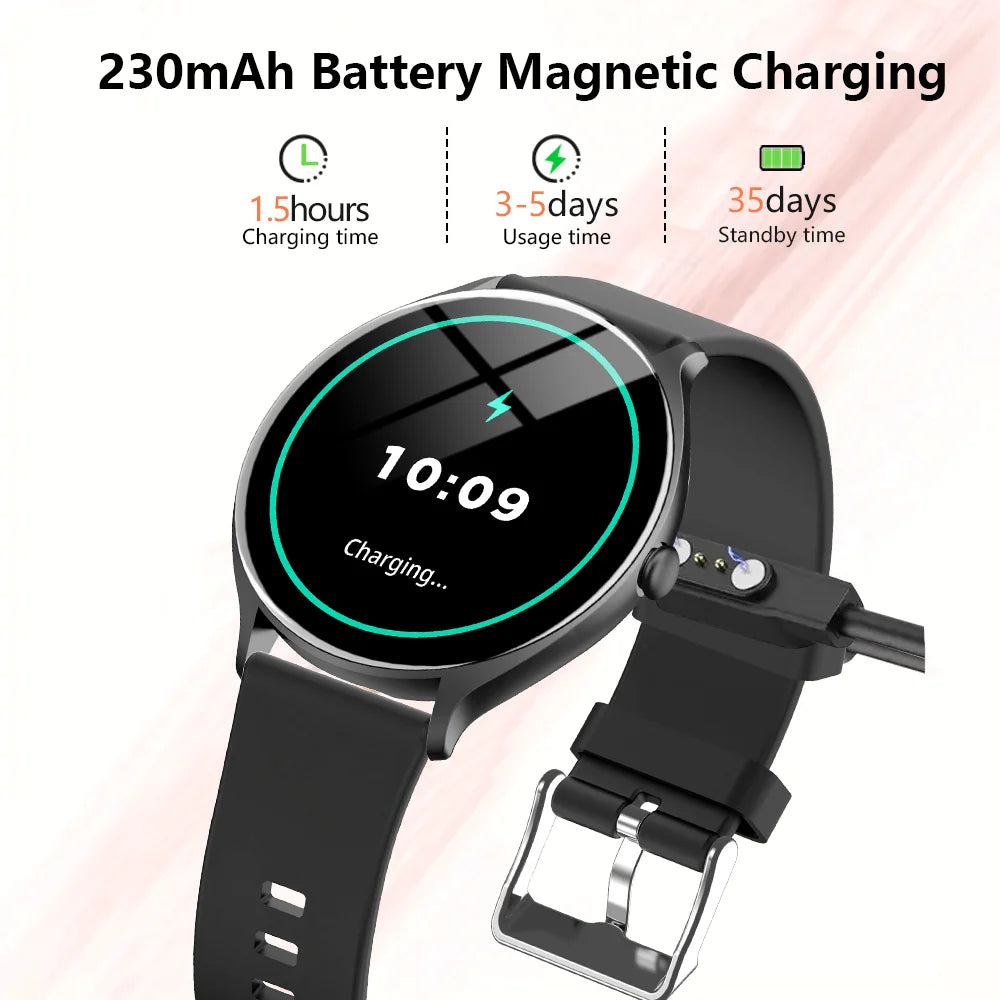 2025 Smartwatch mit Bluetooth & IP68 Schutz