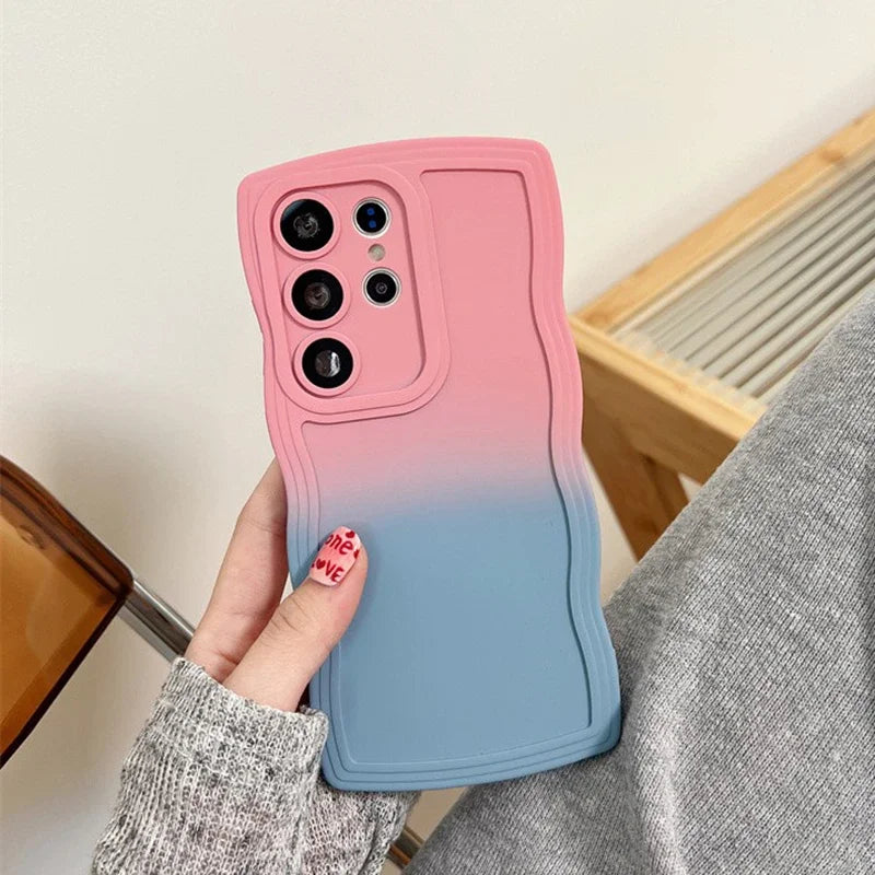 Gradient Armband Hülle mit Halterung für Galaxy