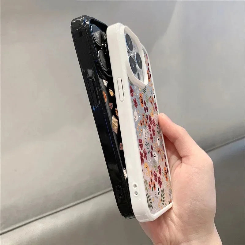 Süße Halloween Kürbis Hülle für iPhone Modelle