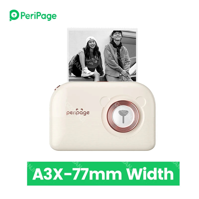 PeriPage A3X Mobile Thermal Printer for Photos & Labels