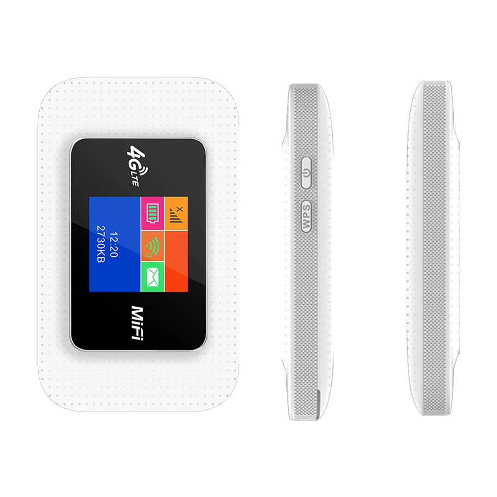 Mobiler 4G LTE WiFi 6 Router mit 3000mAh Akku