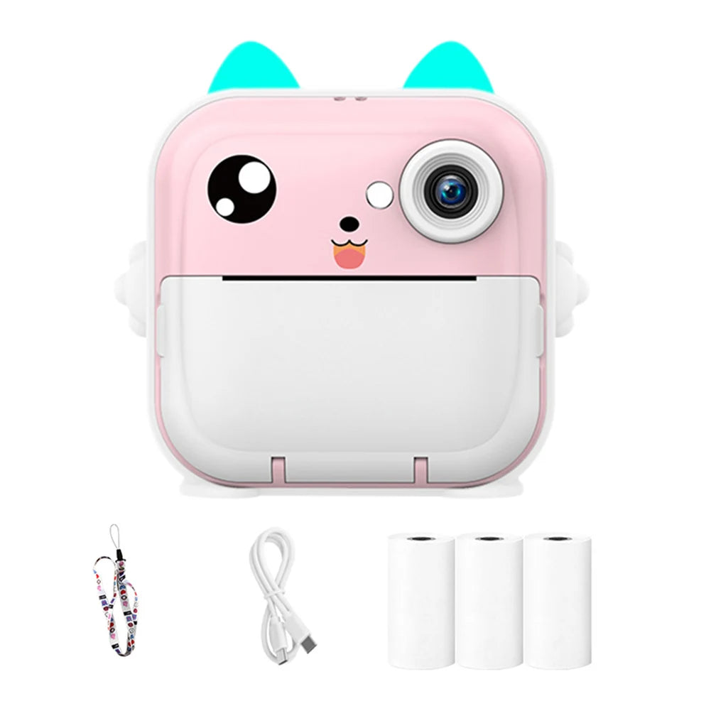 Tragbarer Mini Thermodrucker Bluetooth 200dpi USB