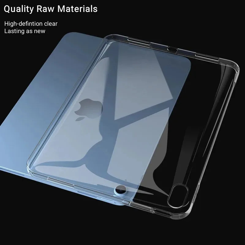 Ultra-thin transparent case for iPad
