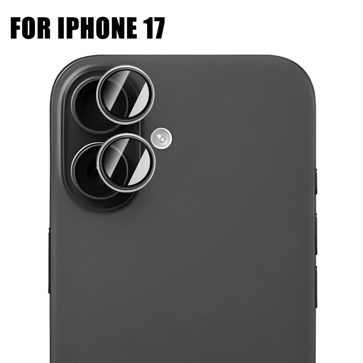 Camera lens protector set for iPhone 17 series