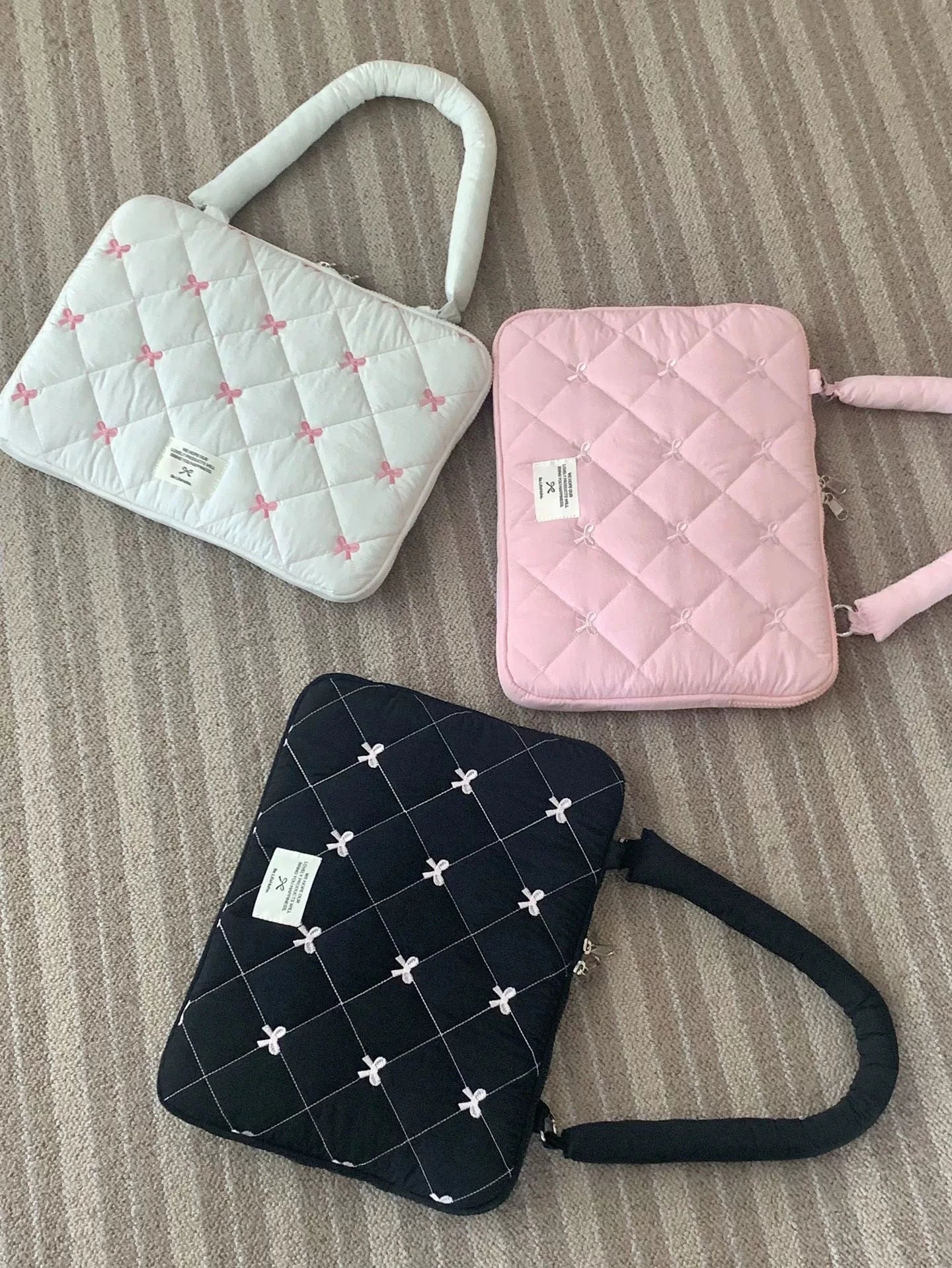 Laptoptasche mit Schleife 13–15,6 Zoll