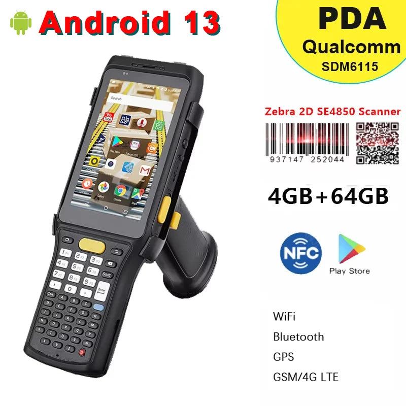 Handheld Android Barcode Scanner für Lager & Logistik