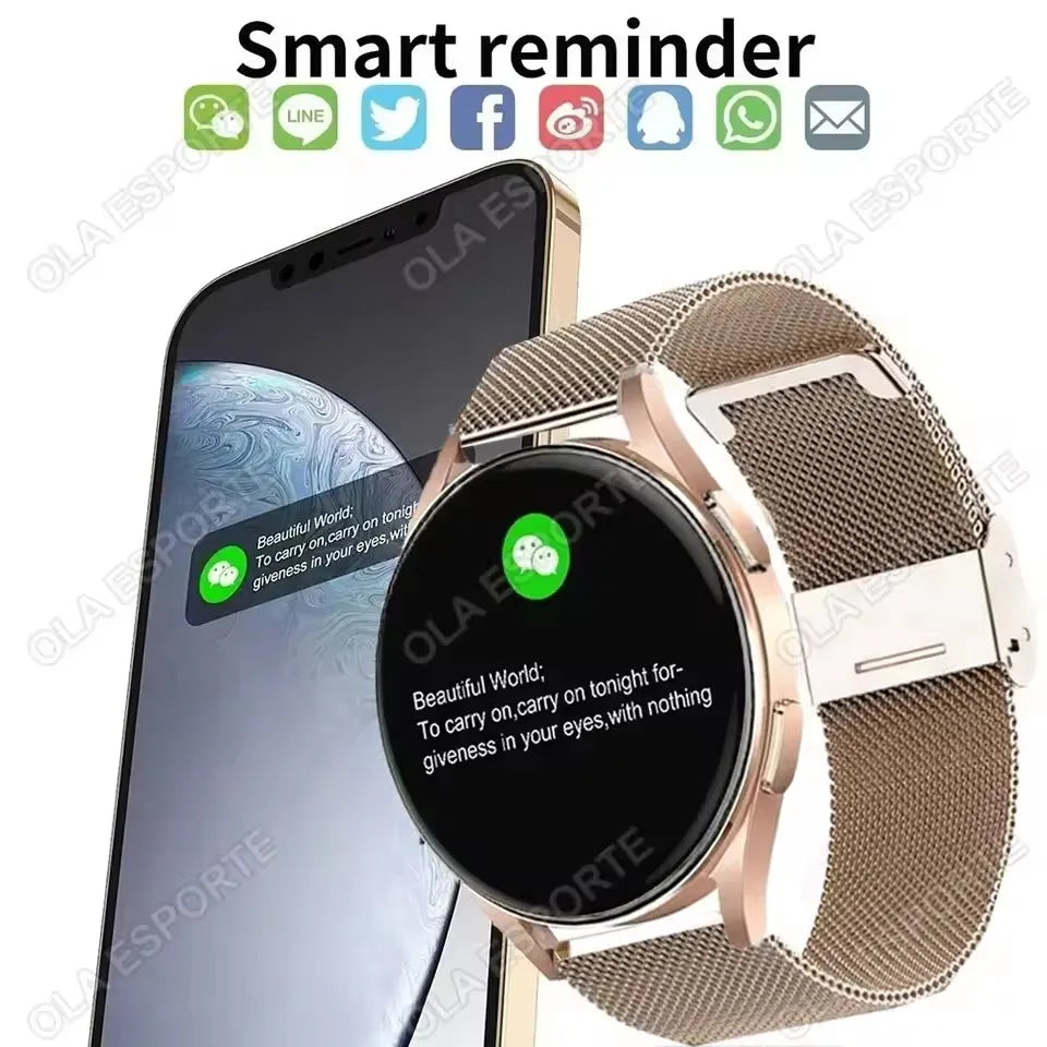 Modern Smartwatch 2025 with Bluetooth & Fitness Tracker