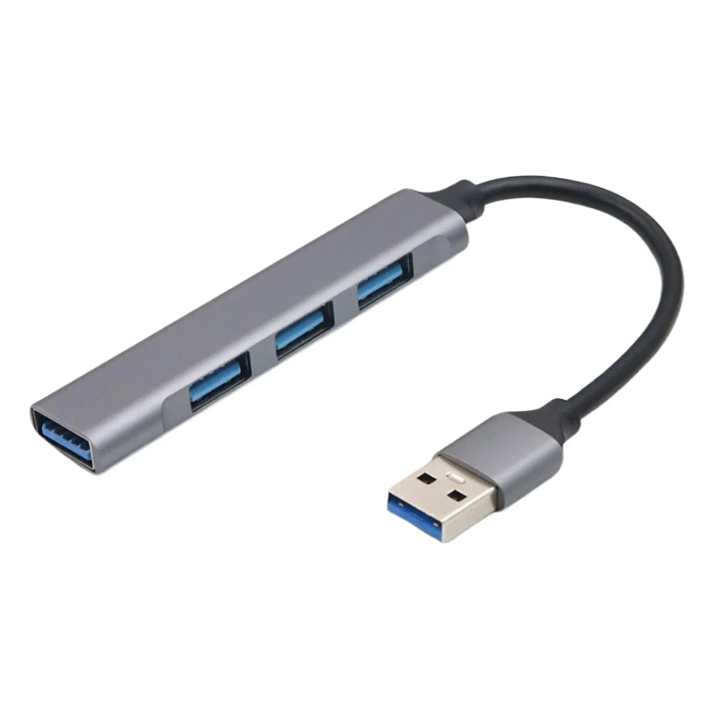 4-in-1 USB 3.0 Hub Splitter Adapter