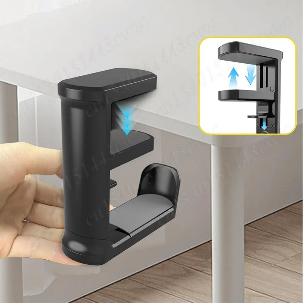 360° Drehbarer Headset Halter Ohne Bohren für Gaming