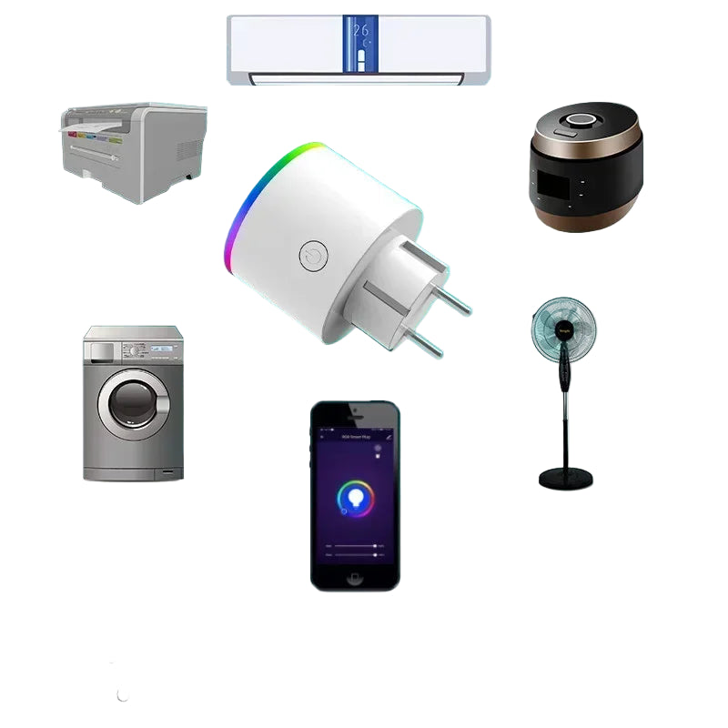 WLAN Smart Steckdose EU/US/UK/DE mit App Steuerung