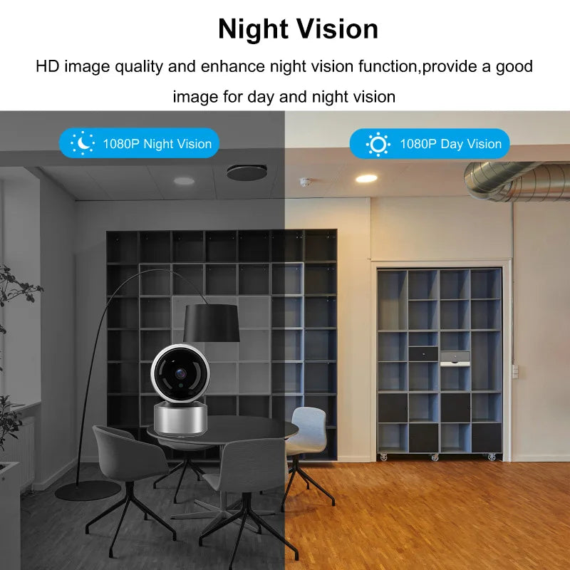 Smarte 5MP IP Kamera mit Nachtsicht und Cloud