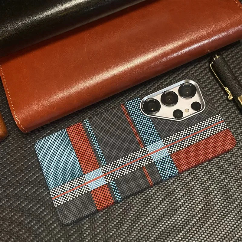 Luxus Carbon Magsafe Hülle Samsung