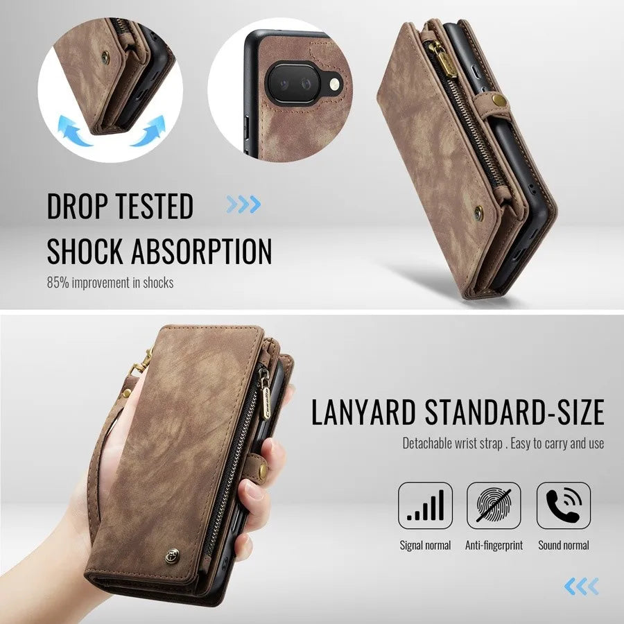 Luxus Portemonnaie Hülle für Google Pixel 10 Pro