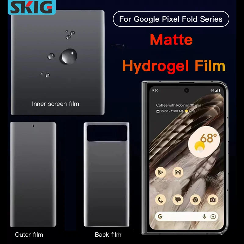 Matte TPU Folie für Pixel Fold 9 Pro
