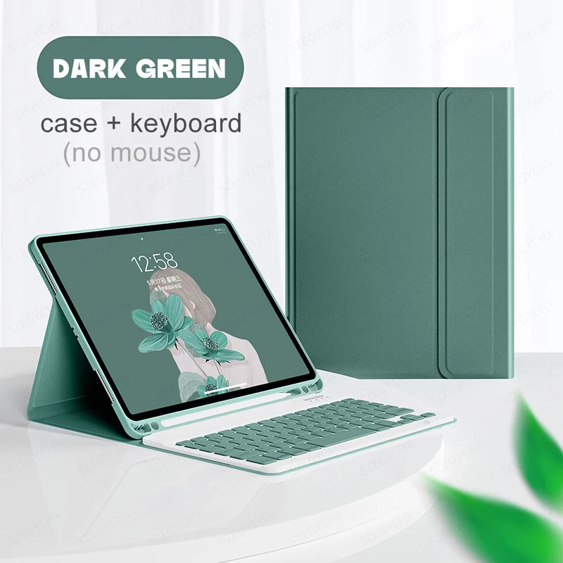 Bluetooth Tastatur Maus iPad Air Pro Case