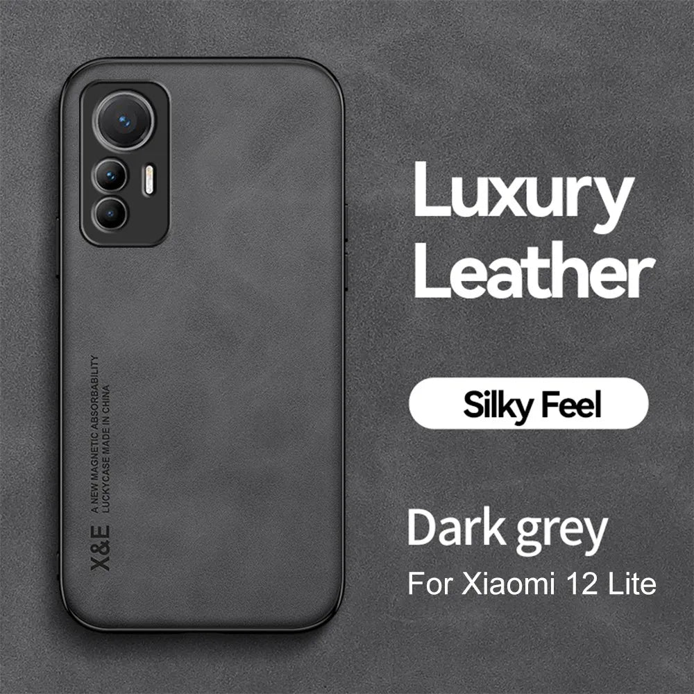 Magnetische Lederhülle für Xiaomi Mi 12