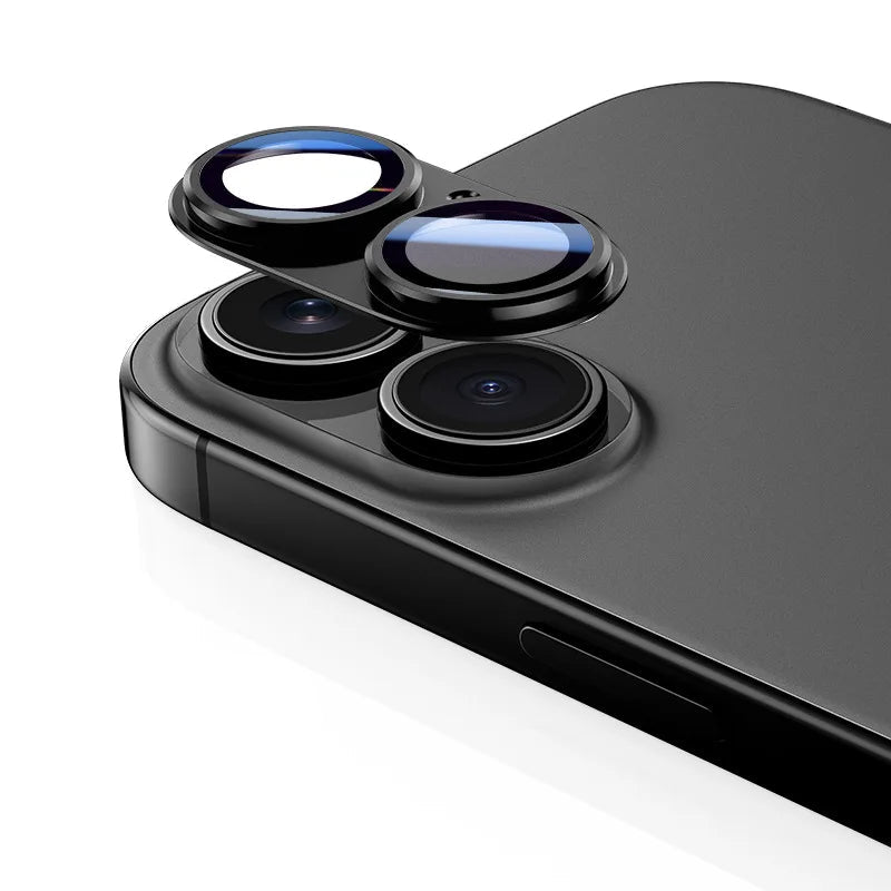 Aluminum reversing camera protector for iPhone 17