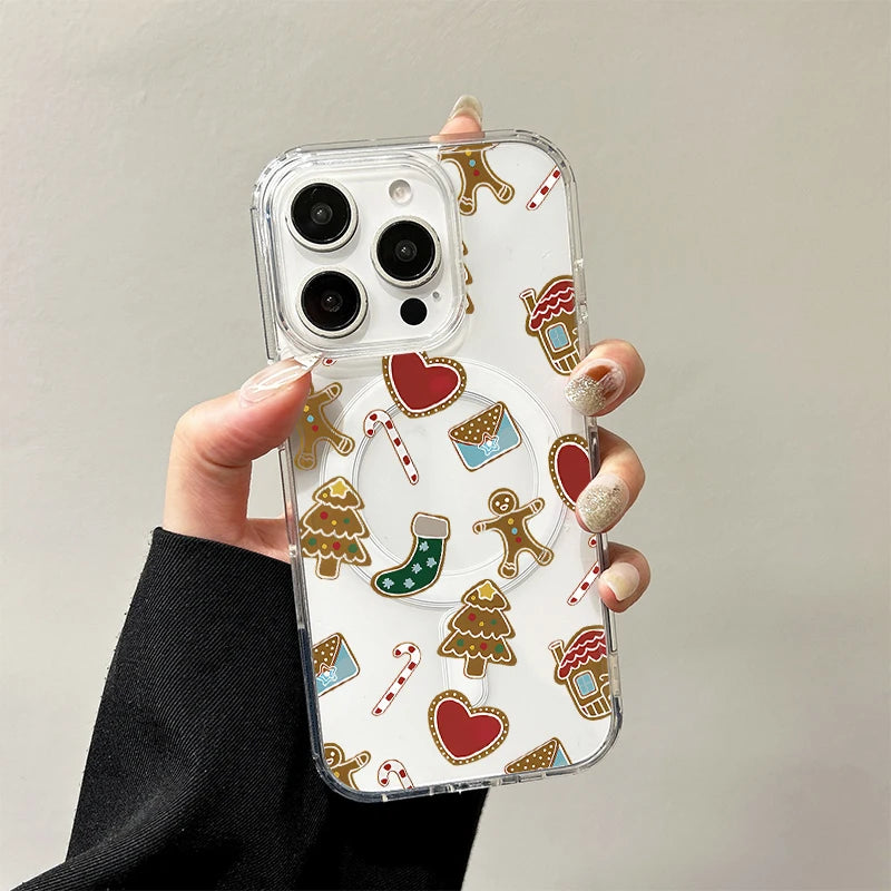 Weihnachts Lebkuchenmann Hülle für iPhone 17