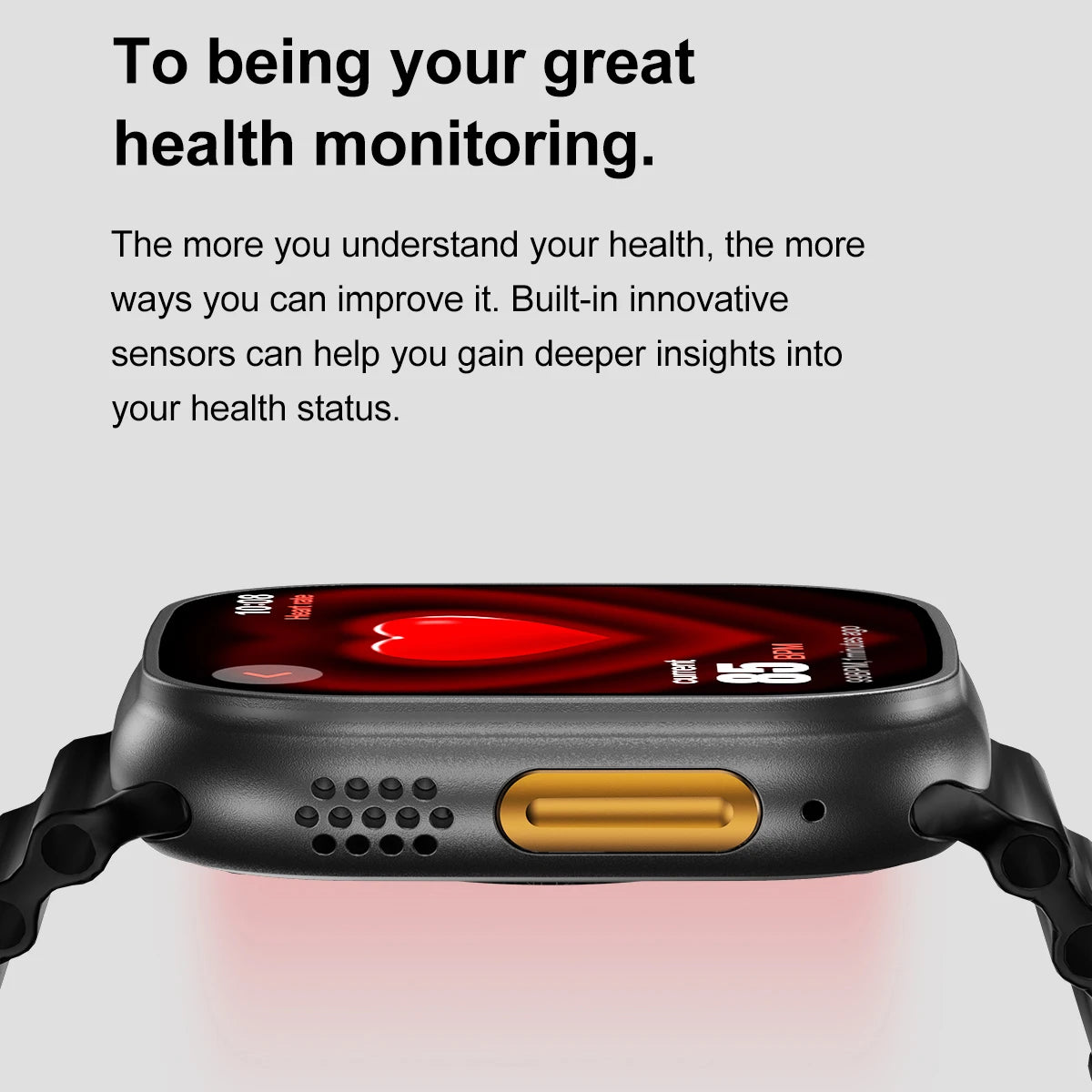 Intelligente Smartwatch 2025 mit NFC & Google Maps