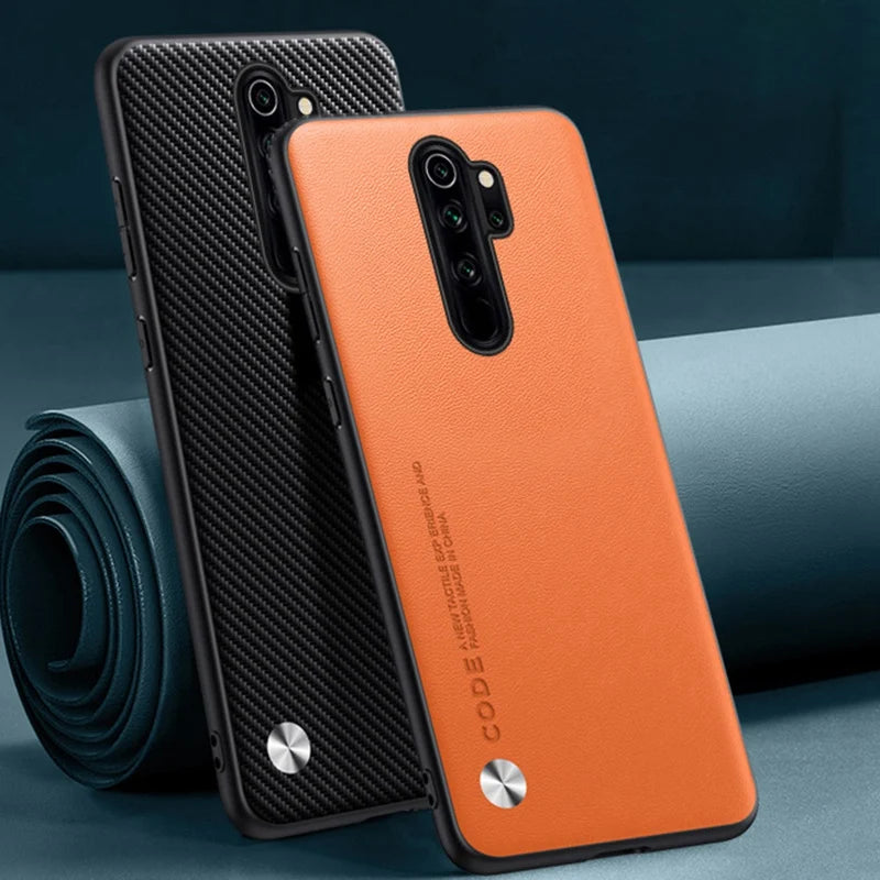 Luxus PU Lederhülle für Redmi Note 8