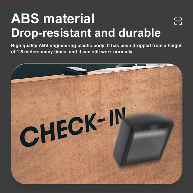 Tragbarer 1D 2D QR Barcode Scanner für Logistik