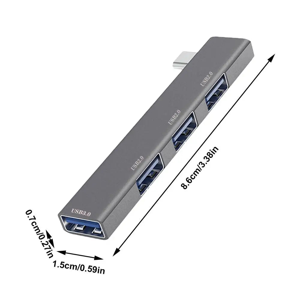 4-in-1 USB-C Hub Docking Station 3.0