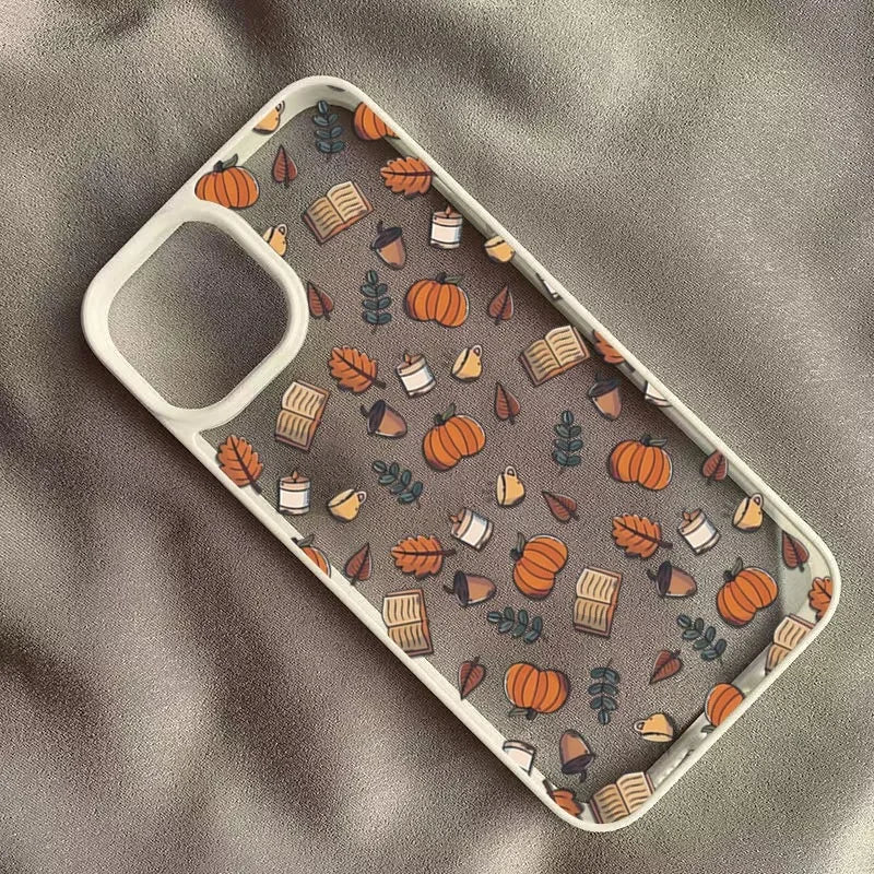 Süße Halloween Kürbis Hülle für iPhone Modelle