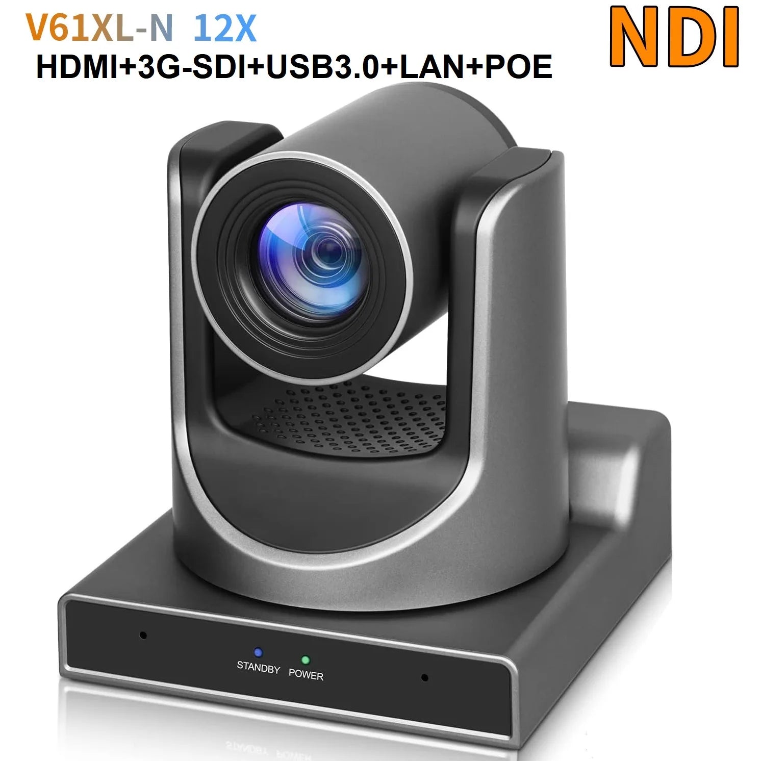 KI-PTZ-Konferenzkamera mit HDMI/USB/POE