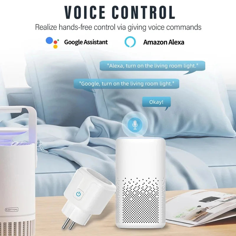 Smart WLAN/Zigbee Steckdose 16A EU mit Energiezähler