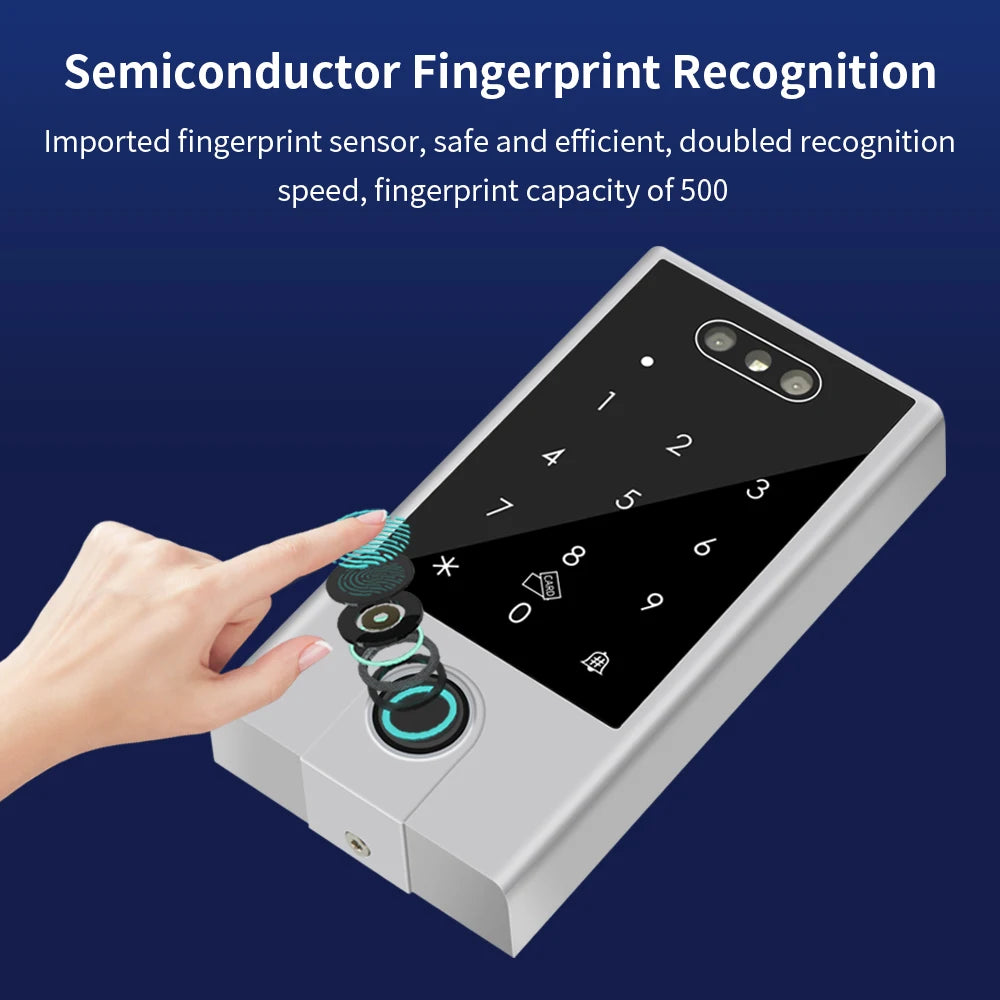 Wasserdichte Tuya WLAN-Zugangskontrolle mit Gesicht