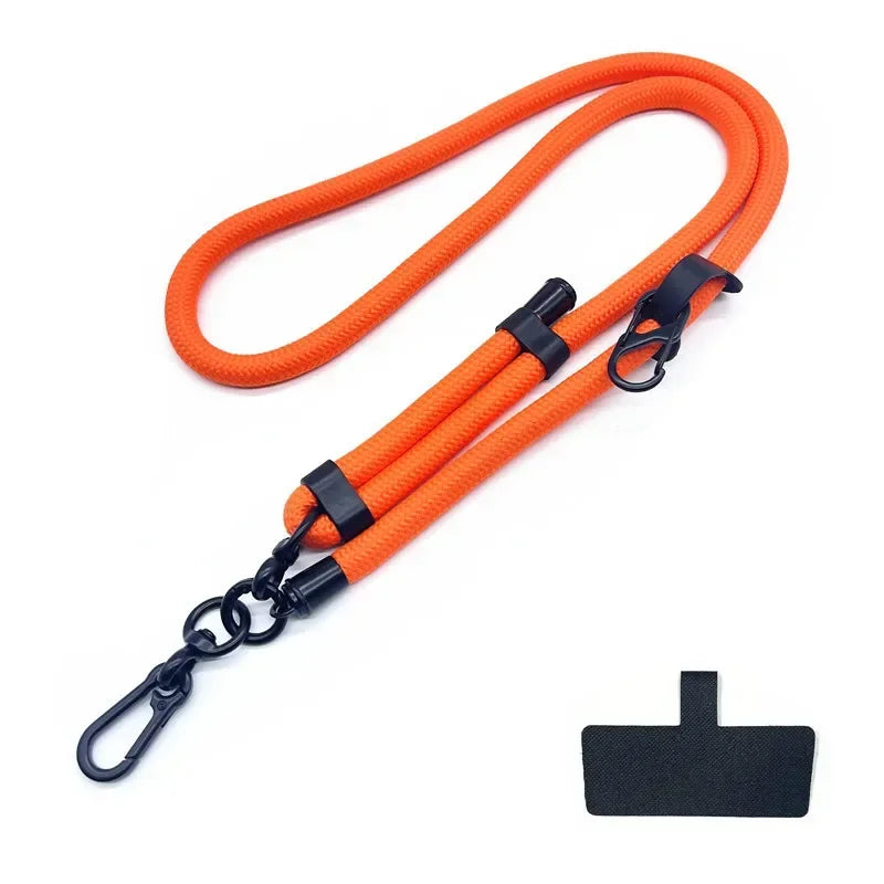 Adjustable 10mm phone lanyard, 120cm, for iPhone
