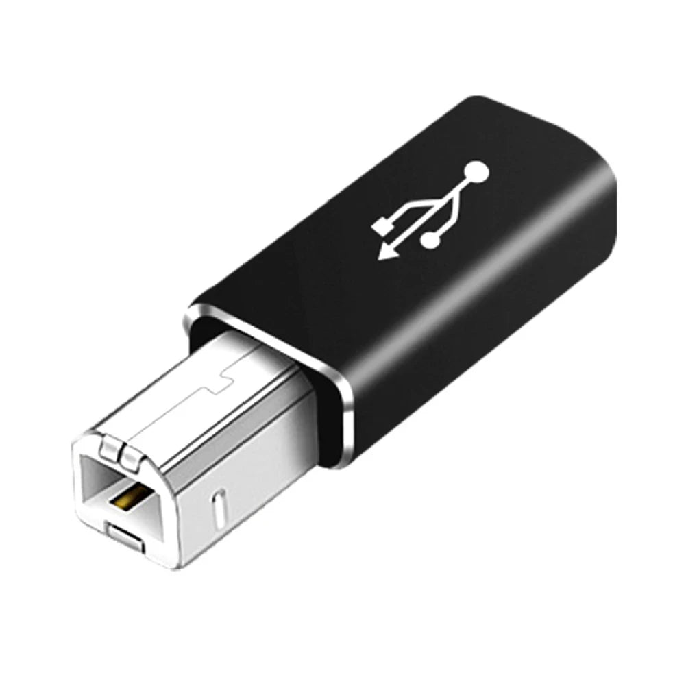 NNBILI USB-B auf USB Typ C Adapter