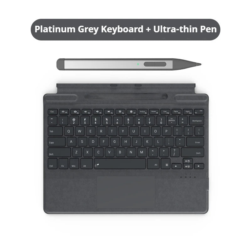Tastatur für Surface Pro 2025 mit Touchpad & Beleuchtung