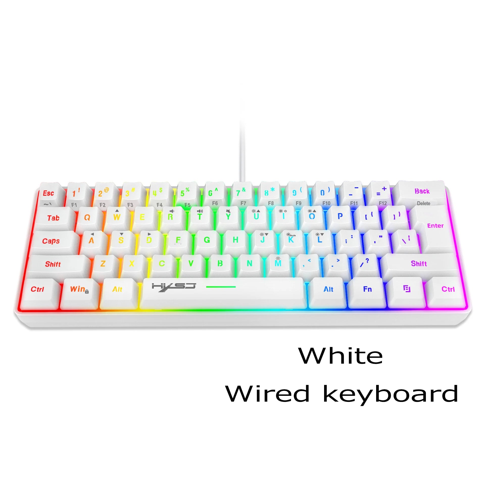 Rosa 60% Mini Gaming Tastatur