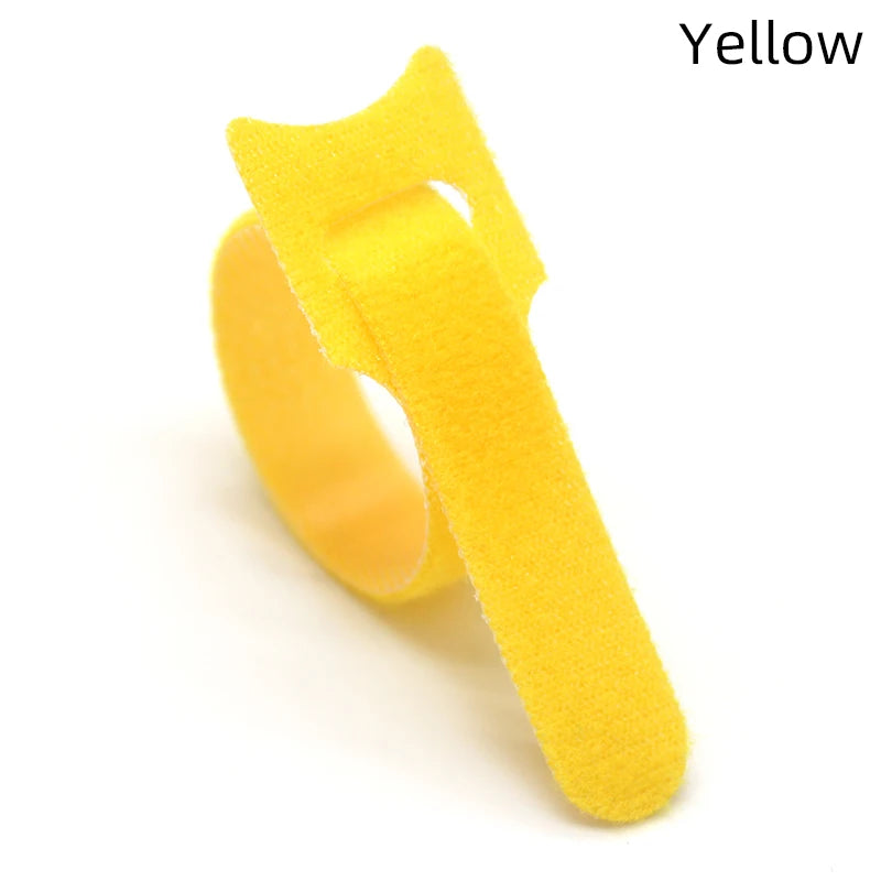 Verstellbare Nylon Kabelbinder 200mm – Wiederverwendbar