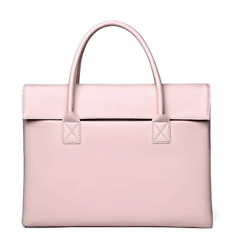 PU Leder Aktentasche für Laptop 14 Zoll