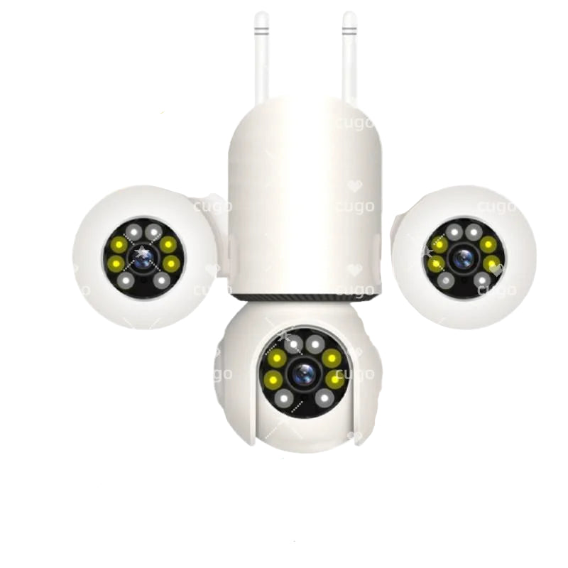 15MP IP Kamera Drei Linsen PTZ WLAN Außen