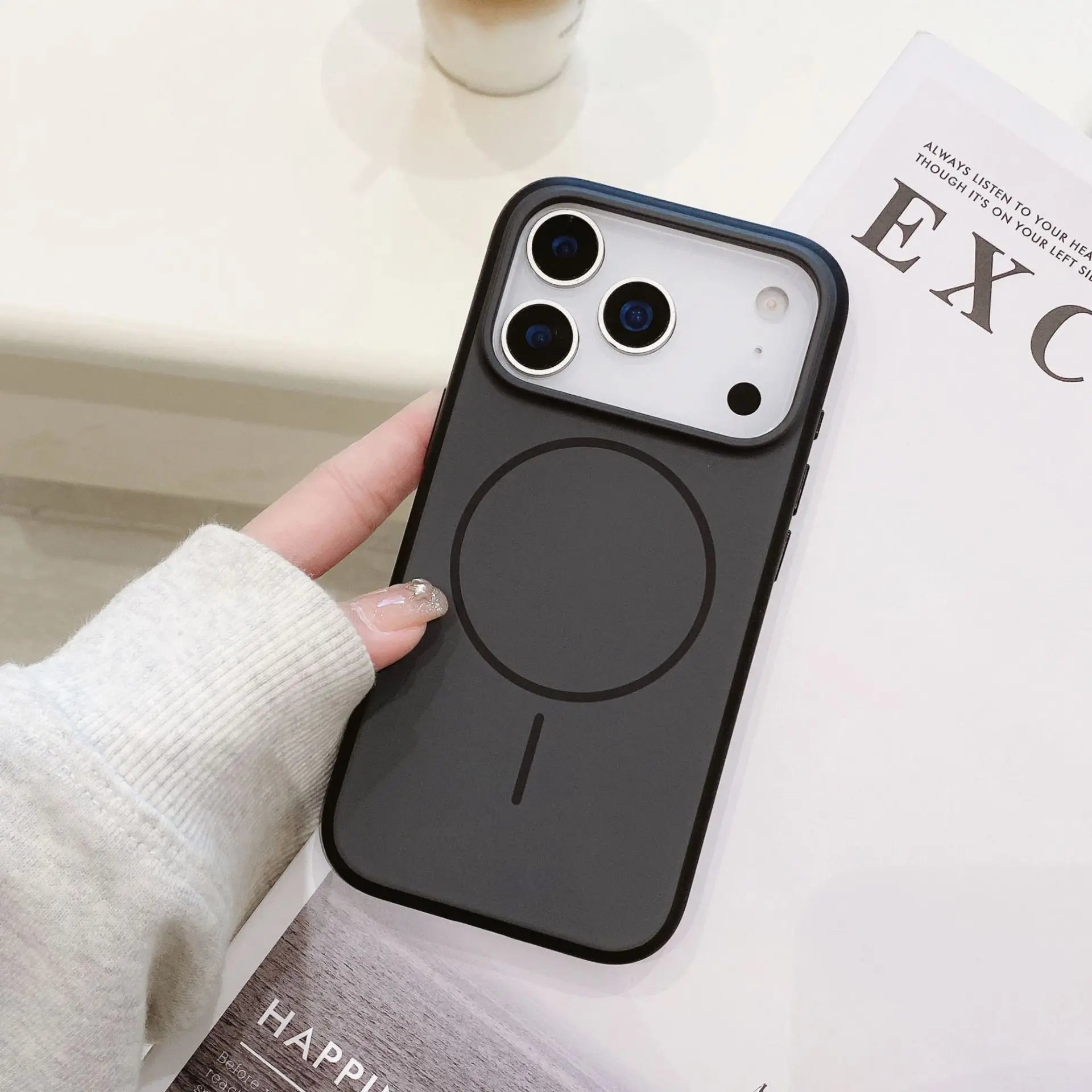 Transparente Magnethülle für iPhone 17 mit Magsafe