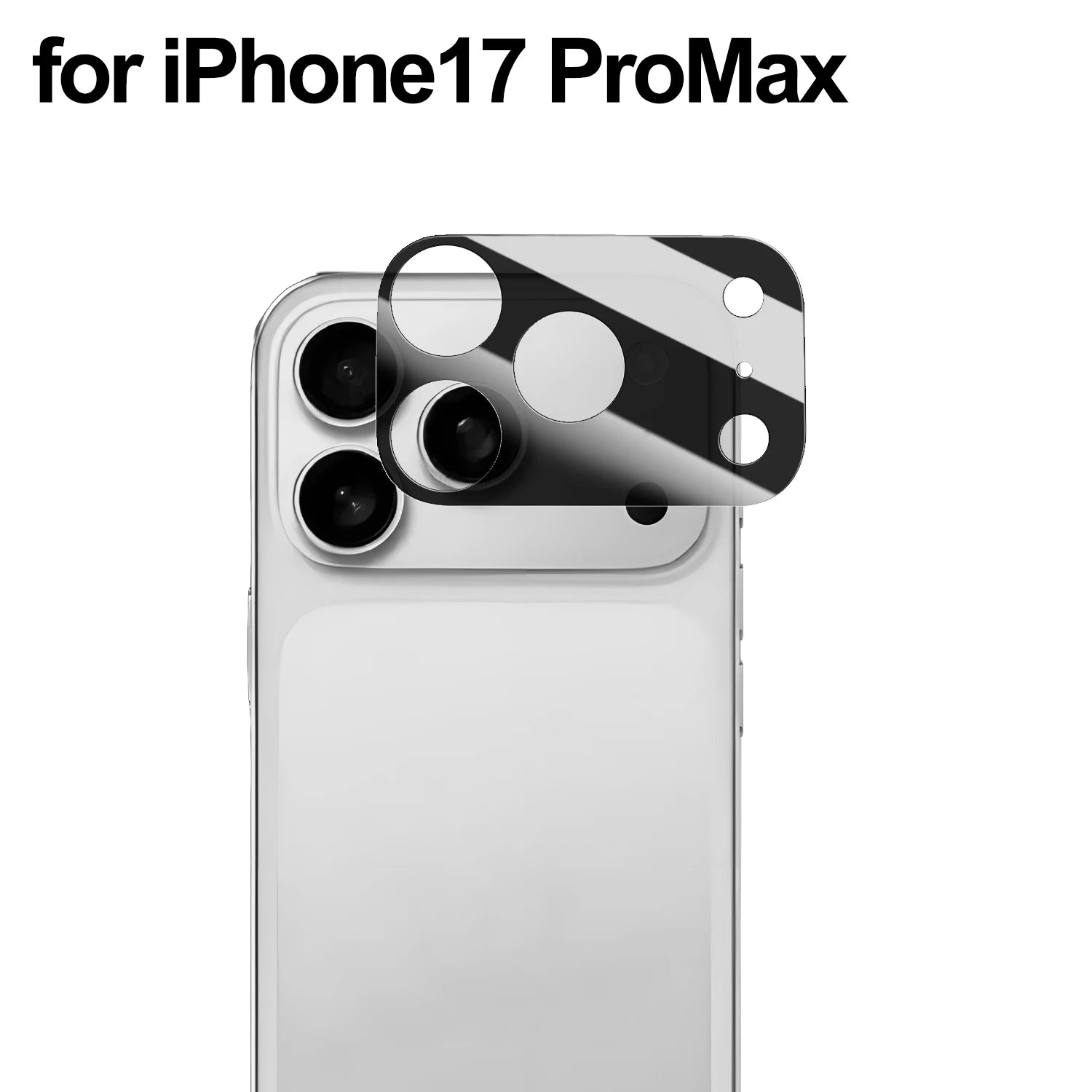 Camera lens protector glass for iPhone 17 series