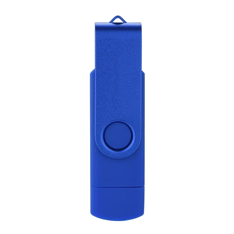 Farbenfrohes 2-in-1 OTG USB-Stick 32GB wasserdicht