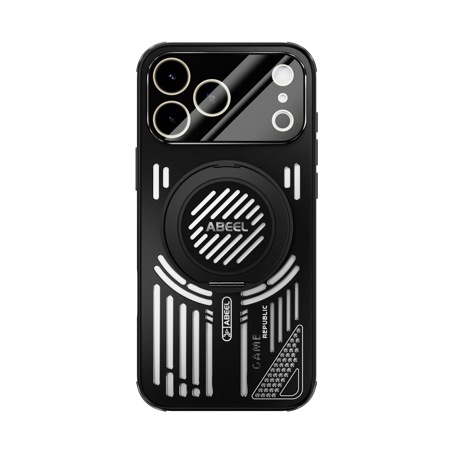 Magnetische Aluminium-Halterung Hülle für iPhone 17 Pro Max