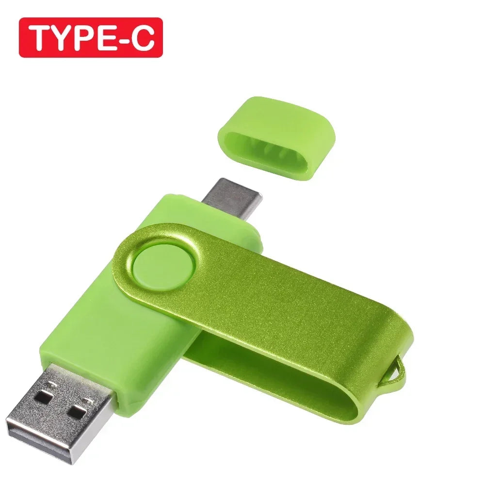 Typ-C USB-Flash-Laufwerk 128 GB Rot