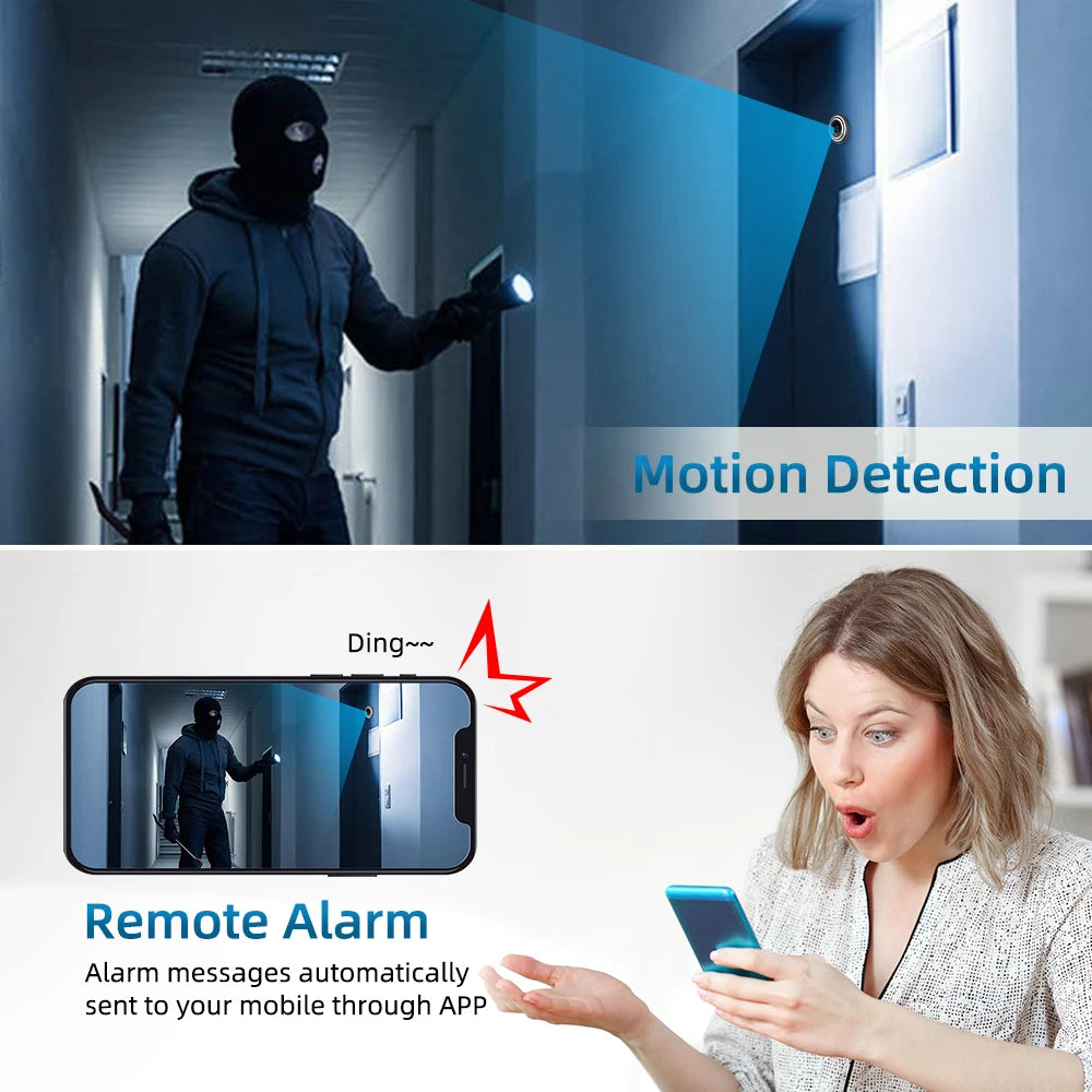 Awapow Tuya WiFi Türspion Kamera 1080P 170° Weitwinkel