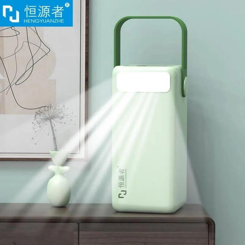 60000mAh Power Bank Fast Charging with Light Outdoor